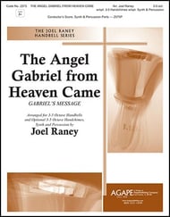 Angel Gabriel from Heaven Came Handbell sheet music cover Thumbnail